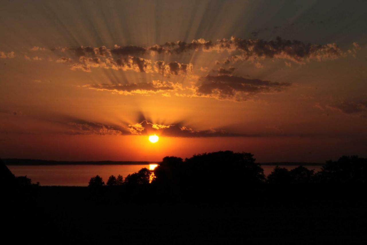 Fewos Herrmann Achterwasserblick Loddin Exterior foto